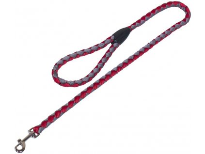 Nobby CORDA kulaté vodítko L-XL 100cm/18mm červená