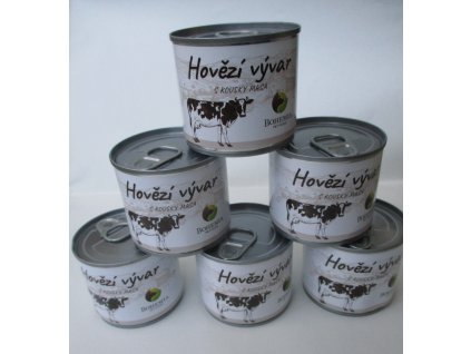 SIX PACK BOHEMIA Hovězí vývar s kousky masa 140ml