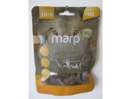 Marp Variety jehněčí pamlsky s hovězím pro psy 120g