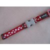 Obojek RD 25 mm x 41 63 cm White Spots on Red