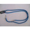 Nobby CORDA kulaté přepínací vodítko S M 200 cm12mm modrá
