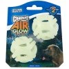 Chuckit! Air Glow Ball děrované svíticí míčky – Medium 6,4 cm – 2 ks