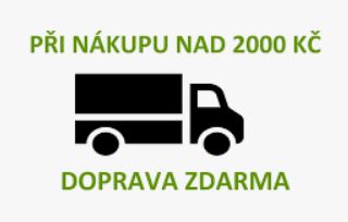 Doprava od 2000 Kč zdarma