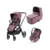 recaro trio passeggino celona pale rose con telaio black spedizione gratuita