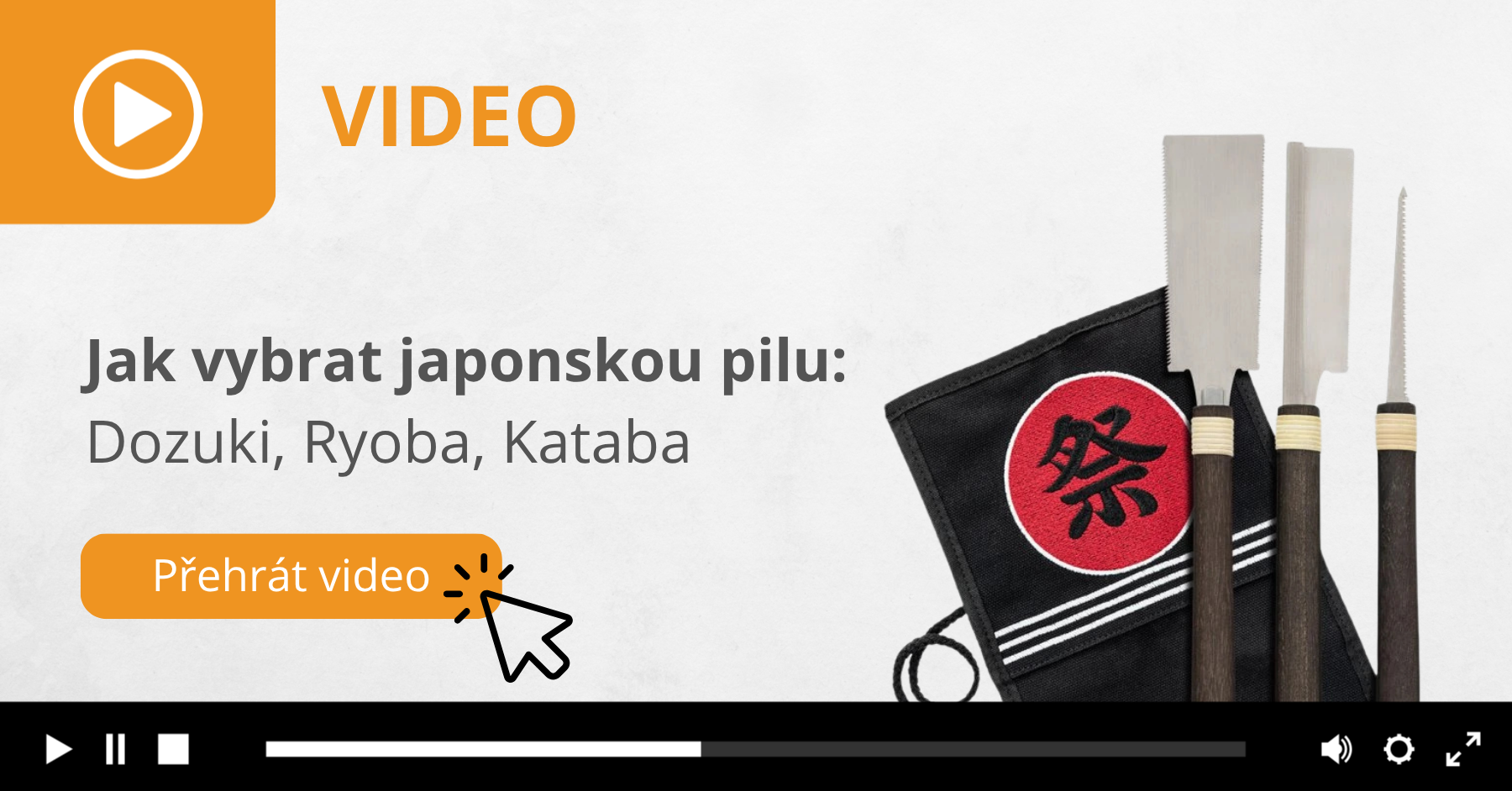 Jak vybrat japonskou pilu: Dozuki, Ryoba & Kataba