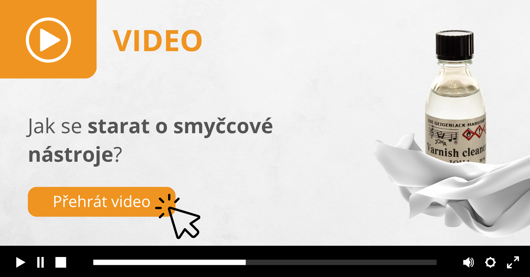 Návod: Jak se starat o smyčcové nástroje - video