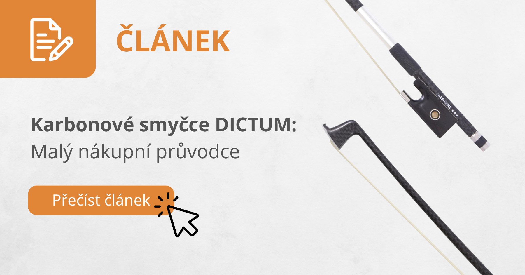 Karbonové smyčce DICTUM: Malý nákupní průvodce