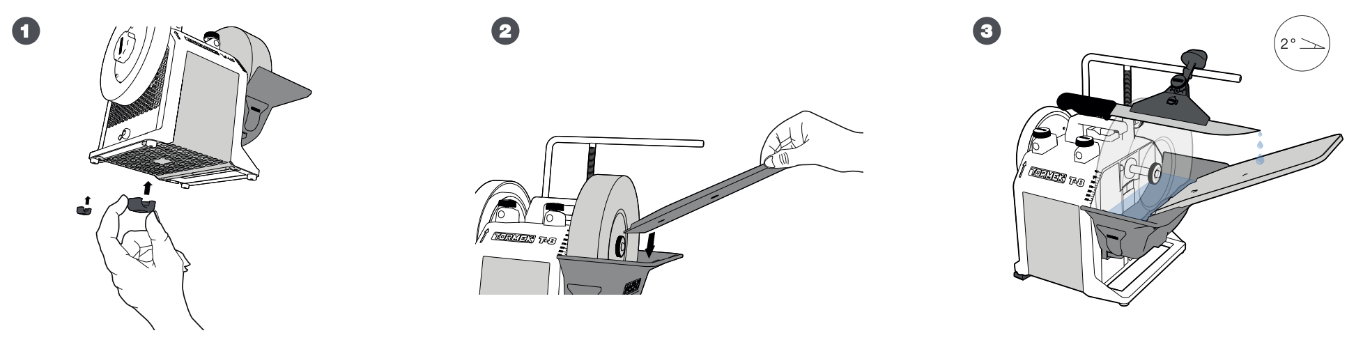 Vylepšení odtoku vody pomocí nožek TF-2