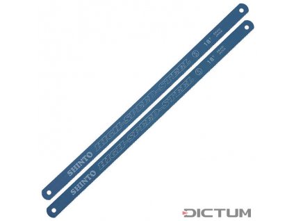 Dictum 712544 - Replacement Blades for Metal Coping Saw, Length 300 mm, 18 Počet zubů na palec