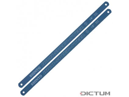 Náhradní list Dictum 712544 - Replacement Blades for Metal Coping Saw, Length 300 mm, 18 Počet zubů na palec