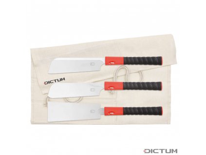 Dictum 712834 - Compact Saws, 3-Piece Set, Power Grip