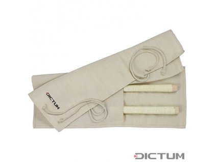 Pouzdro na pilu Dictum 712877 - Jute Tool Roll for Japanese Saws, Size 1