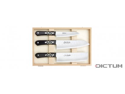 Japonské nože Dictum 719026 - Kumagoro Hocho, 3-Piece Set