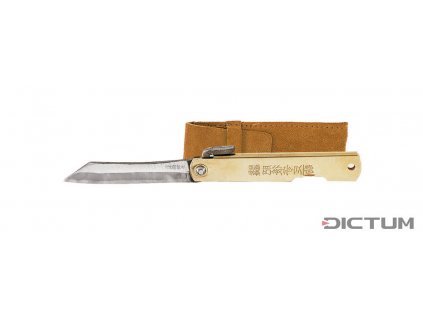 Kapesní nůž Dictum 719070 - Higonokami Burasu, incl. Leather Case