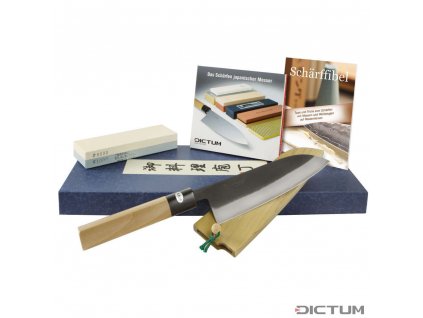 Dictum 719196 - All-purpose Knife with Sharpening Stone and DVD