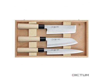 Japonské nože Dictum 719470 - Nakagoshi Hocho, 3-Piece Set