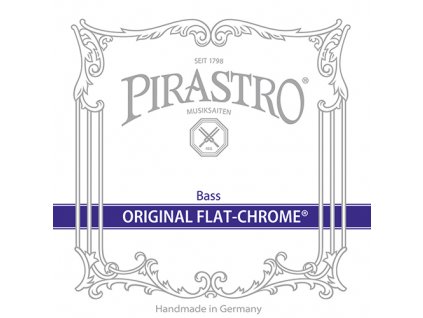 Pirastro ORIGINAL FLAT-CHROME set bass 347020