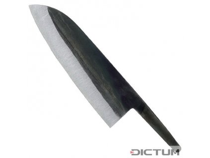 Čepel Dictum 719553 - Blade Blank with Black Forged Skin, 3 Layers, Santoku