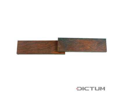 Dictum 719564 - Pakka Wood Handle Scales, Pair, Dark Brown