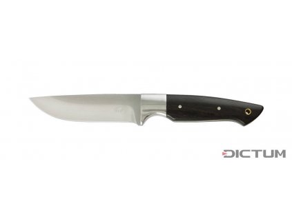 Dictum 719589 - Hunting Knife with Ebony Wood Handle