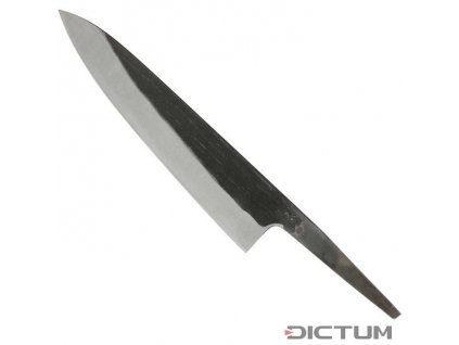 Čepel Dictum 719591 - Blade Blank with Black Forged Skin, 3 Layers, Gyuto 180 mm