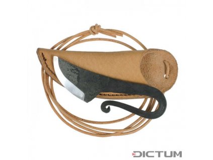 Nůž přívěsek Dictum 719707 - Knife Pendant with Leather Sheath