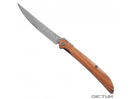 Dictum 719743 - Japanese Folding and Steak Knife, Cocobolo