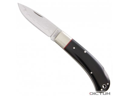 Dictum 719761 - Hiro Suminagashi Folding Knife, Black Micarta