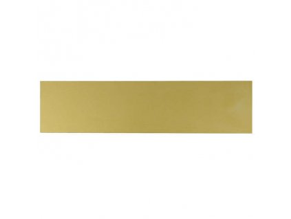 Mosazný plech Dictum 719838 - Brass Sheet, 200 x 50 x 12 mm