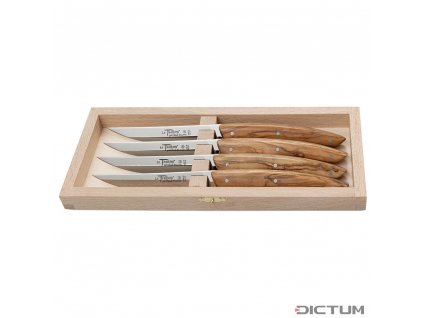 Dictum 719991 - Le Thiers Steak and Table Knives, 4-Piece Set