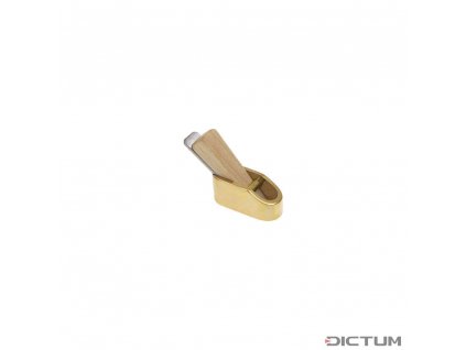 Dictum 702512 - Herdim® Plane with Wooden Wedge, Flat Sole, Blade Width 7 mm