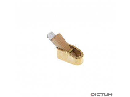 Dictum 702514 - Herdim Plane with Wooden Wedge, Flat Sole, Blade Width 10 mm
