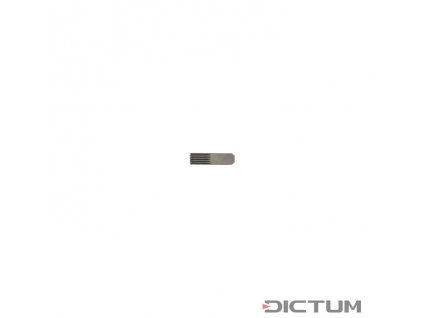 Dictum 702814 - Toothed Blade for Herdim Plane, Arched, Blade Width 18 mm