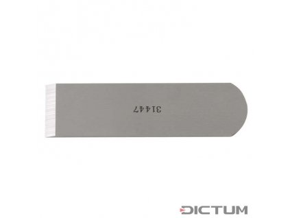 Dictum 702715 - Replacement Blade for Ibex Finger Plane, Flat, Blade Width 22.5 mm