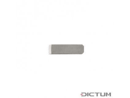 Dictum 702811 - Toothed Blade for Ibex Finger Plane, Arched, Blade Width 8 mm