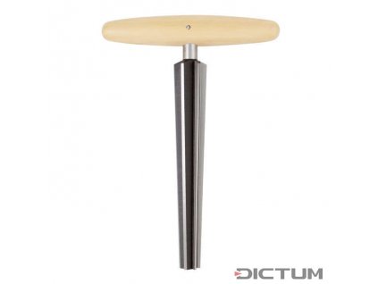 Dictum 730702 - Herdim Endpin Reamer, Bass, Straight Edges, Uncoated