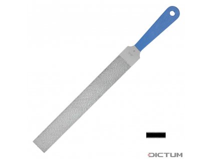 Dictum 704506 - Herdim® Precision Rasp, Flat with Handle Tang, Cut 4