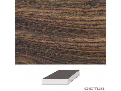 Dictum 831076 - Bocote, 150 x 150 x 50 mm