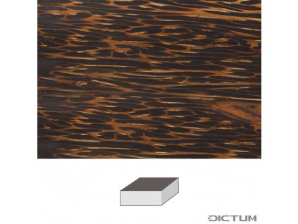 Dictum 831280 - Palmwood, 100 x 100x50 mm