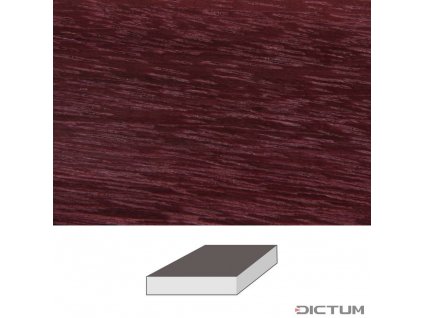 Dictum 831374 - Purpleheart 150 x 150 x 50 mm