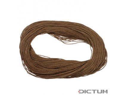 Dictum 831401 - Linen Thread, Unwaxed, Beige, Thickness 0.6 mm