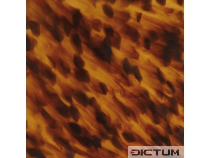 Dictum 831450 - Imitation Tortoise Shell Sheets, Yellow with Brown Pattern