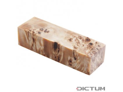 Dictum 831491 - Raffir® Stabilised Poplar Burl, Natural Colour