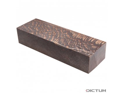 Dictum 831765 - Raffir Stabilised Plane Tree, Snake Cut, Black