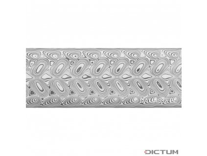 Dictum 831811 - Damasteel DS93X™ Hakkapella™ Damascus Steel, 51 x 3.2 x 250 mm