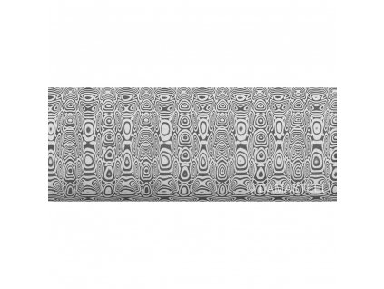 Dictum 831815 - Damasteel DS93X™ Ladder Damascus Steel, 51 x 3.2 x 250 mm