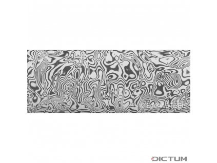 Dictum 831825 - Damasteel DS93X™ Vinland™ Damascus Steel, 32 x 2.5 x 210 mm
