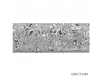 Dictum 831825 - Damasteel® DS93X™ Vinland™ Damascus Steel, 32 x 2.5 x 210 mm