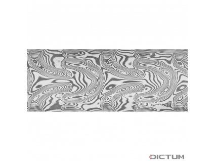 Dictum 831852 - Damasteel DS93X™ Thor™ Damascus Steel, 26 x 3.2 x 180 mm