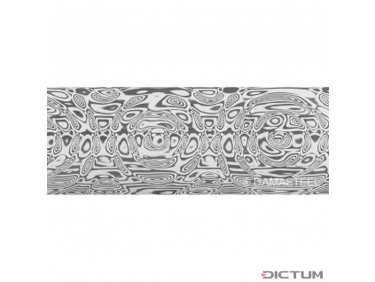 Dictum 831857 - Damasteel DS93X™ Draupner™ Damascus Steel, 32 x 2.5 x 210 mm